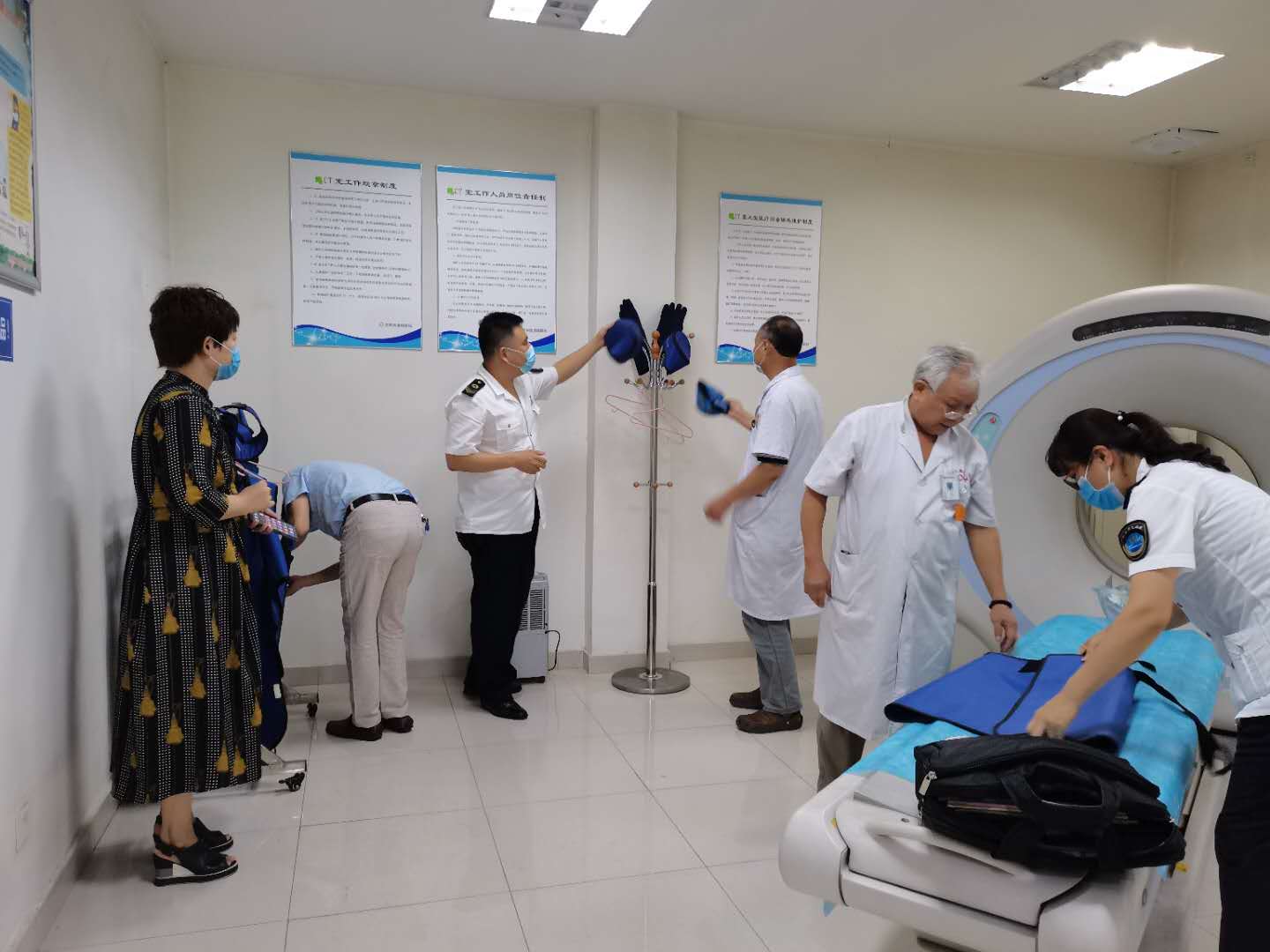 济南血液病医院CT验收评审会